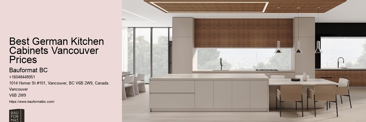 Vancouver's bespoke kitchen cabinet makers