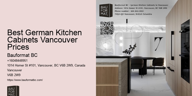 German Kitchen Cabinets Vancouver Company