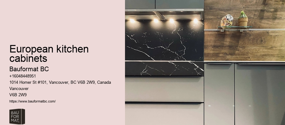 German Kitchen Cabinet Suppliers Vancouver