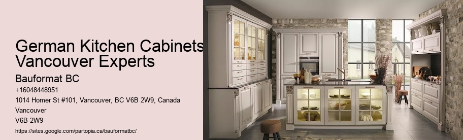 German Kitchen Cabinets Vancouver Experts