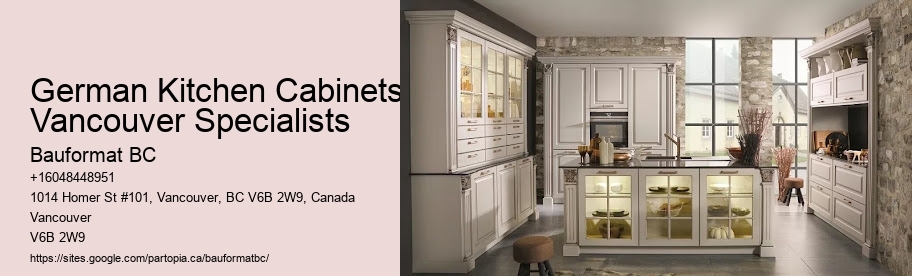 German Kitchen Cabinets Vancouver Specialists