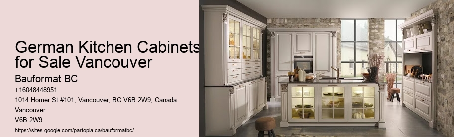 German Kitchen Cabinets for Sale Vancouver