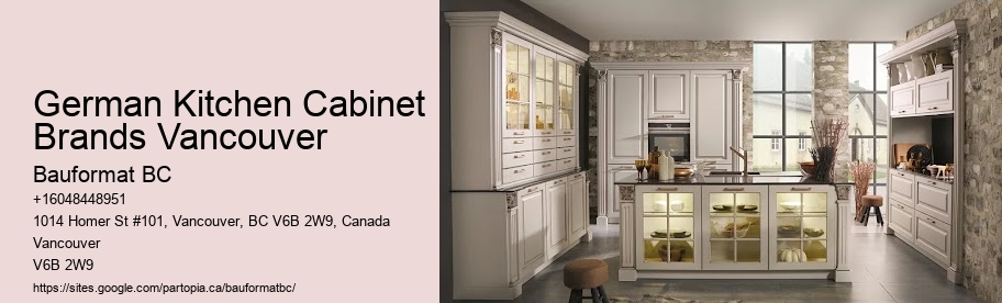 German Kitchen Cabinet Brands Vancouver