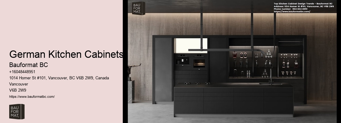 Vancouver's leading German kitchen cabinet designers