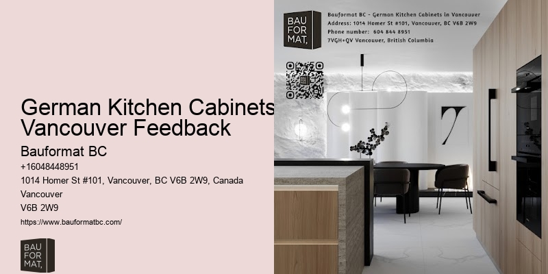 German precision kitchen cabinet designers Vancouver