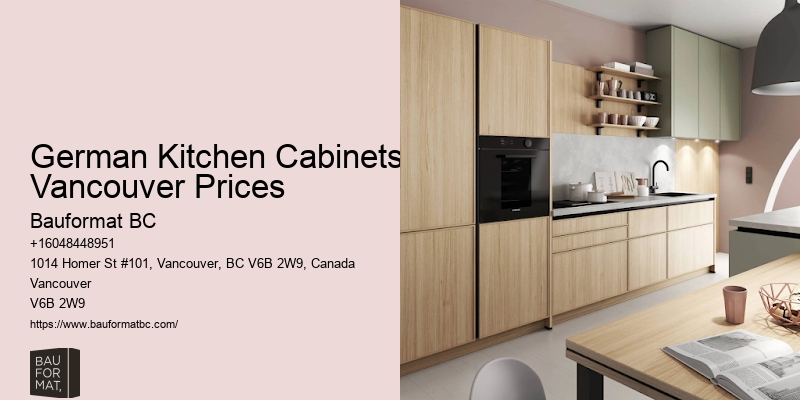 German Kitchen Cabinets Vancouver Suppliers