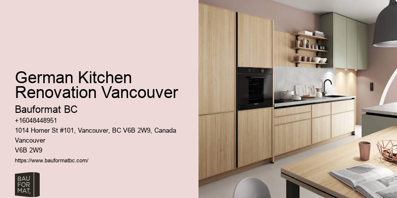 Stylish German Kitchen Cabinets Vancouver