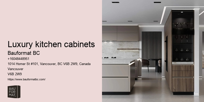 Vancouver Modern Kitchen Cabinets