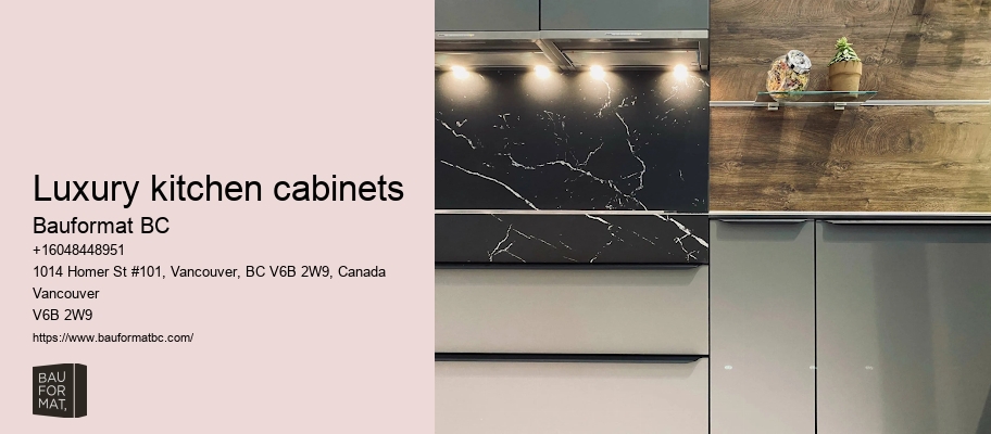 German-inspired kitchen cabinet solutions Vancouver