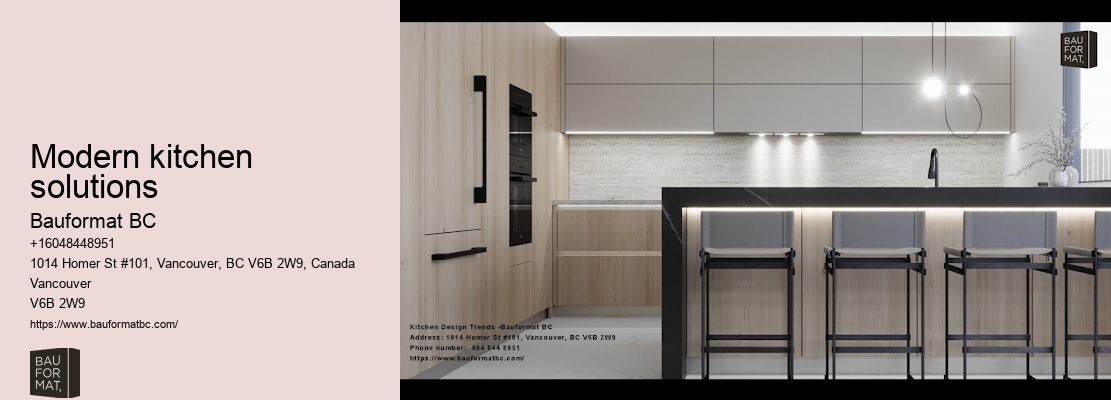 German design kitchen cabinetry Vancouver