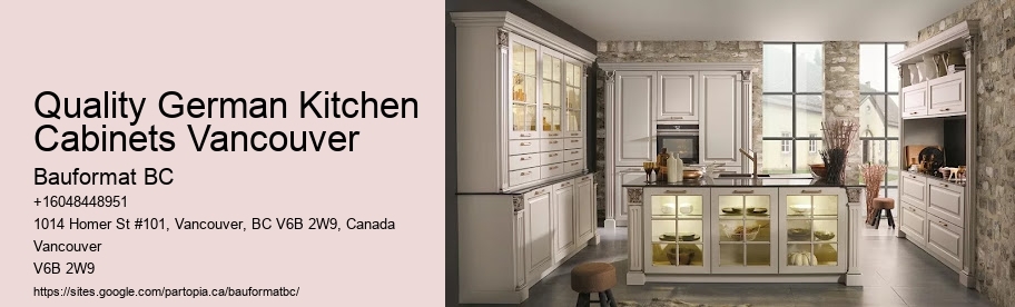 Quality German Kitchen Cabinets Vancouver