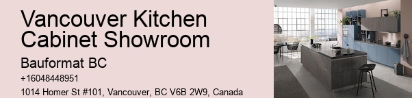 Vancouver's innovative kitchen cabinetry