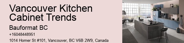 German Kitchen Cabinets Vancouver Space Optimization