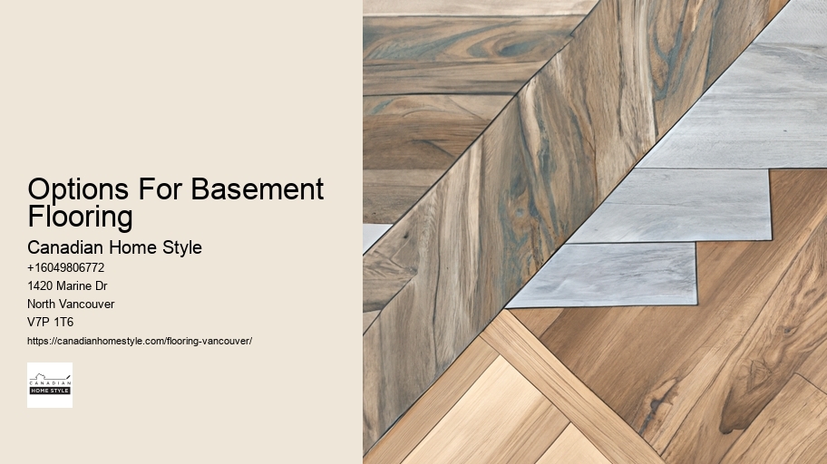 Options For Basement Flooring