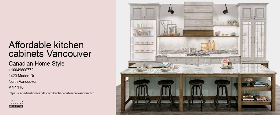 Vancouver modern cabinet styles