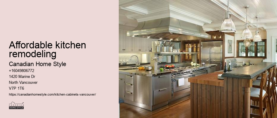 Kitchen makeover Vancouver BC