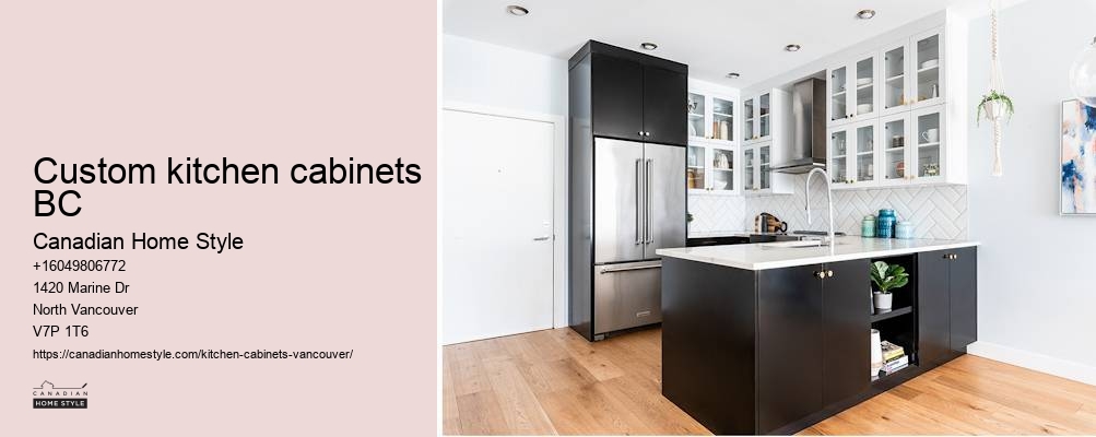Custom cabinet design Vancouver BC