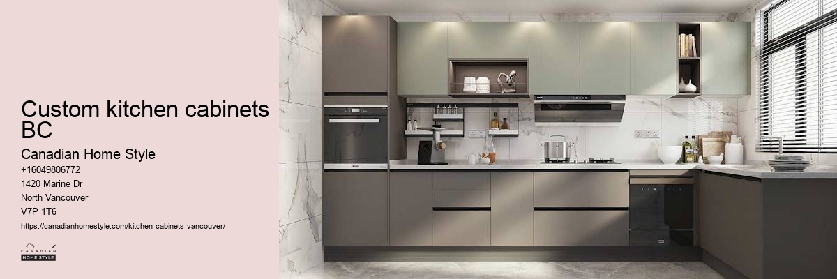Eco-friendly kitchen design Vancouver