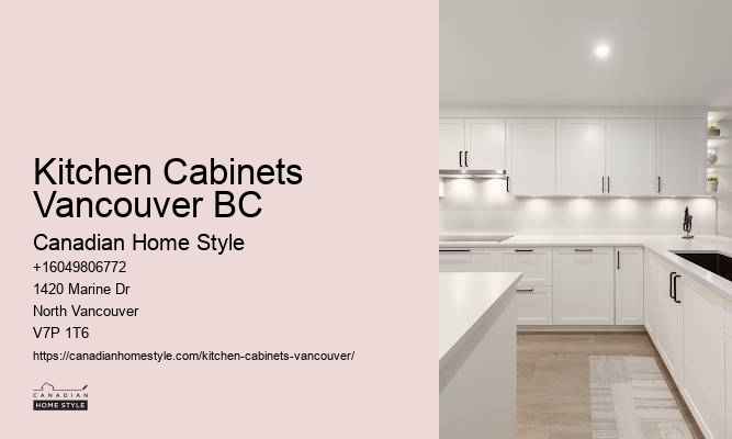 Custom kitchen cabinetry Vancouver
