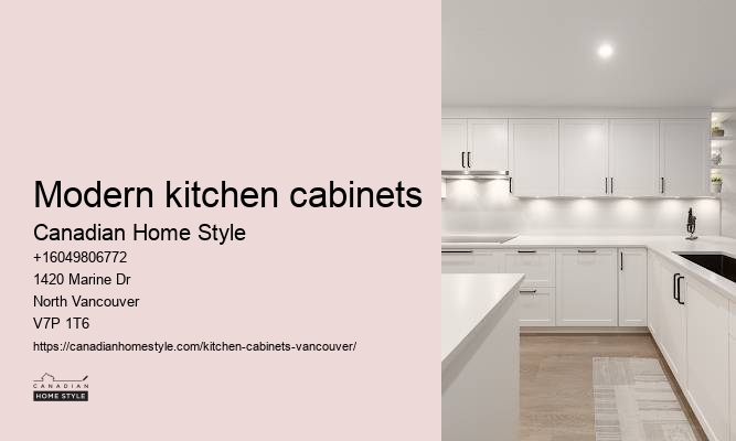 Sustainable kitchen cabinets Vancouver