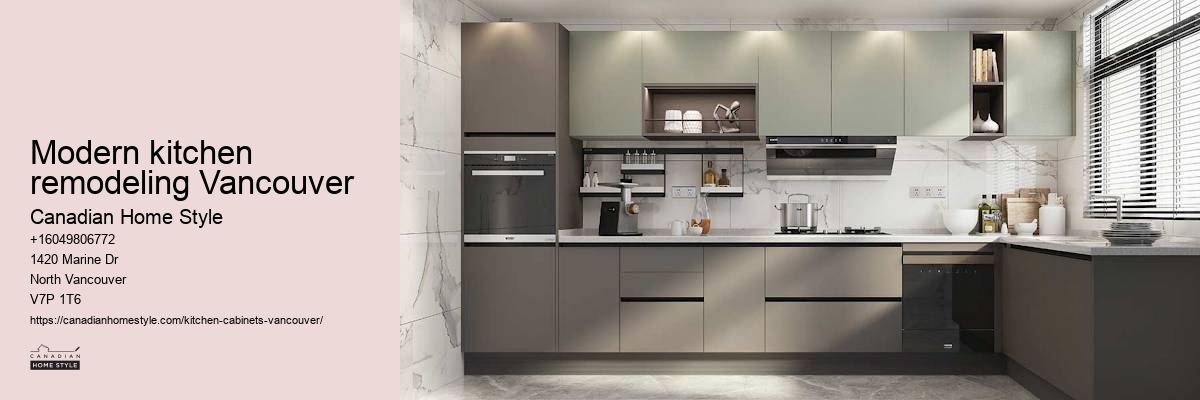 Vancouver custom kitchen renovation