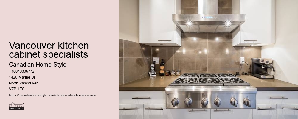 Modern kitchen remodeling Vancouver