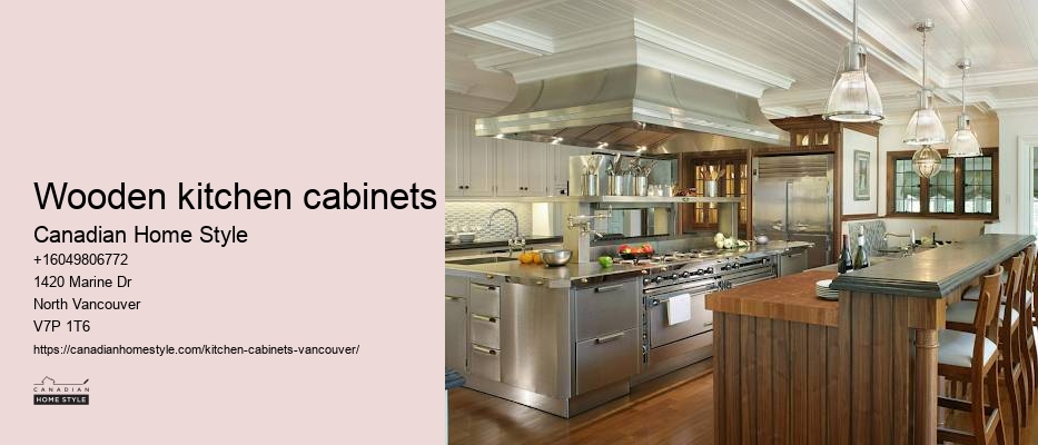 High-end kitchen cabinetry