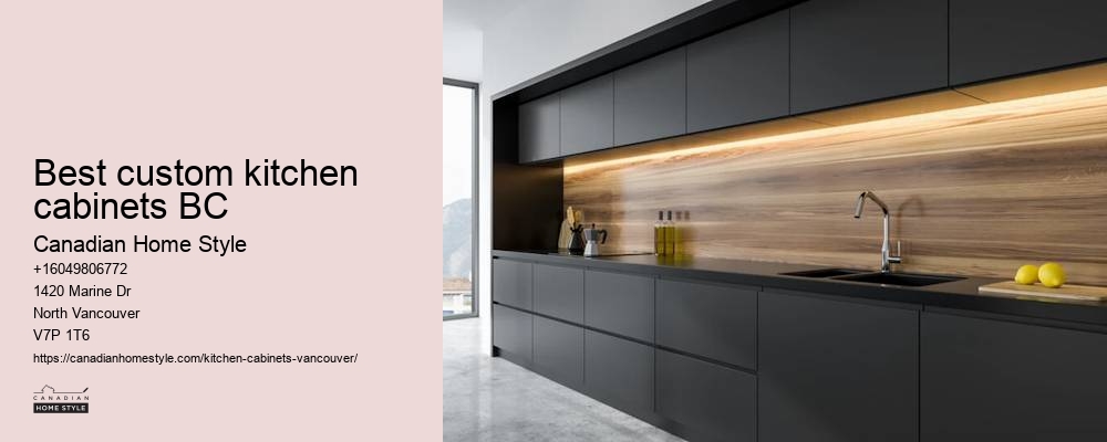 Exclusive kitchen cabinet showrooms in Vancouver