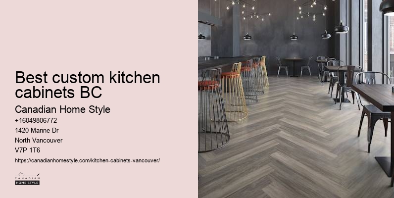 Vancouver contemporary kitchen cabinets