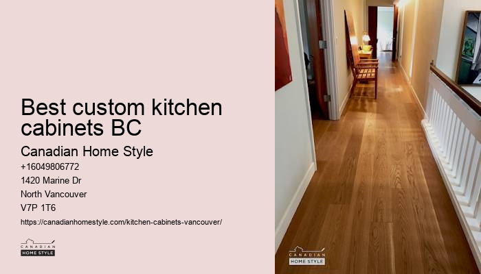 Contemporary Vancouver kitchen cabinet design