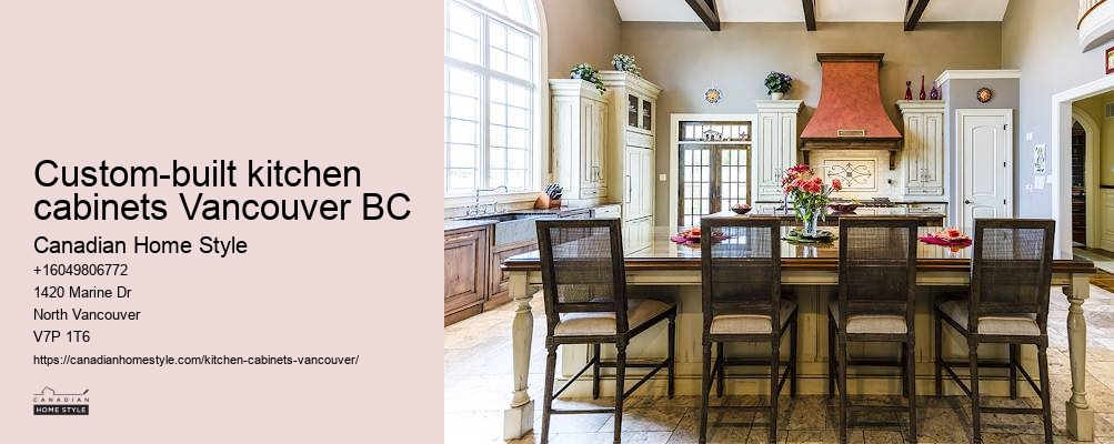 Vancouver bespoke kitchen cabinet solutions