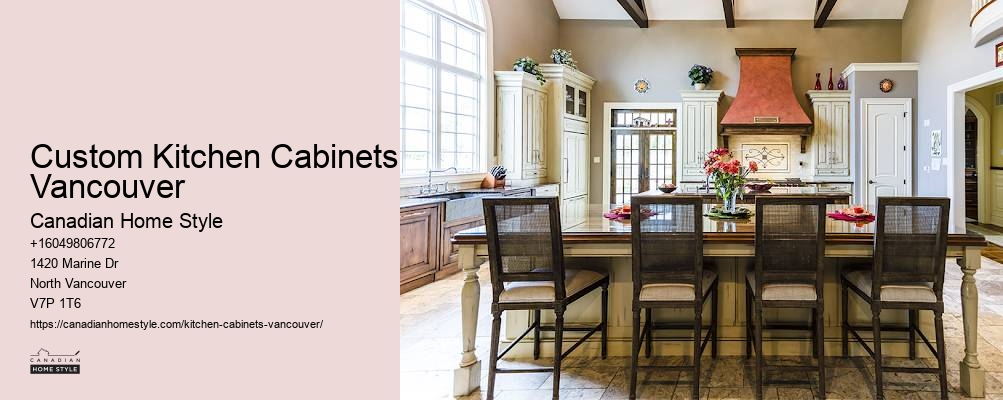 Vancouver kitchen cabinet design consultation