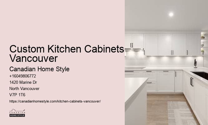 Traditional Vancouver kitchen cabinet design
