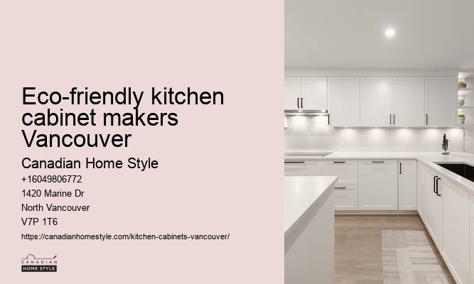 Minimalist modern kitchen cabinets Vancouver