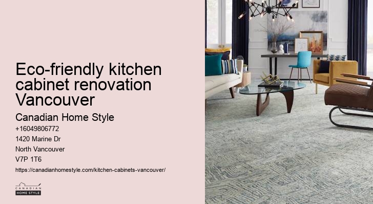 Elegant kitchen cabinets with glass accents Vancouver