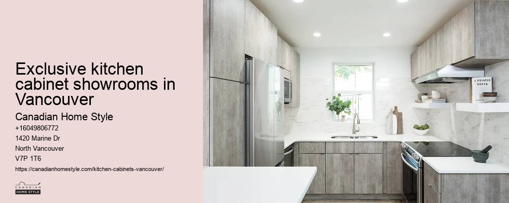 Premier Kitchen Cabinet Contractors Vancouver