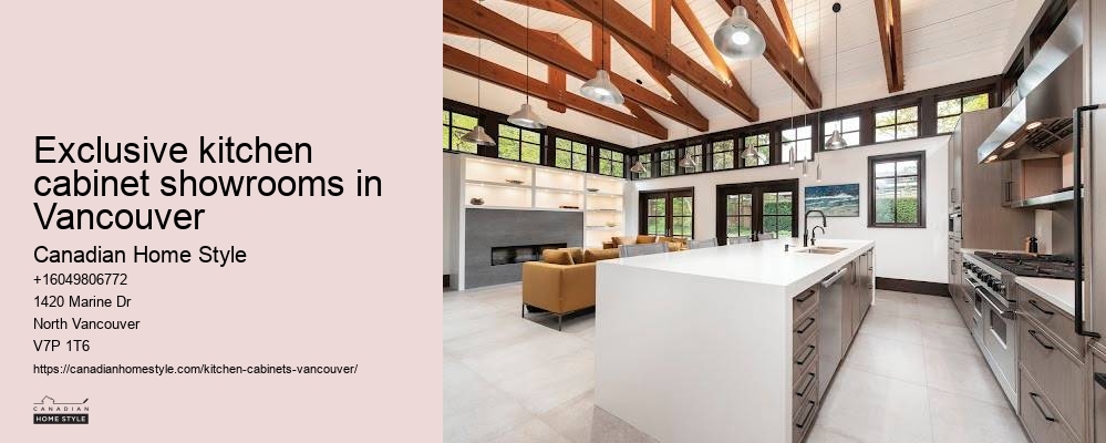 Hipster kitchen cabinet showrooms Vancouver