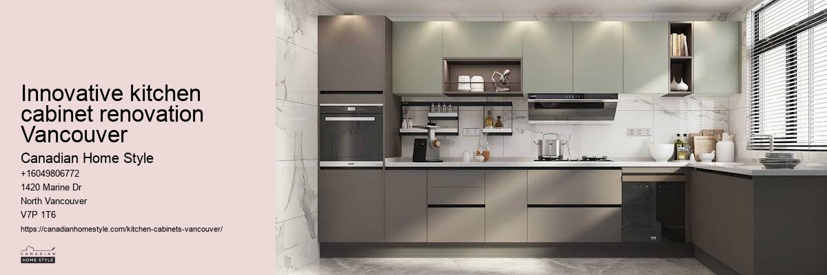Eco-friendly kitchen cabinet makers Vancouver