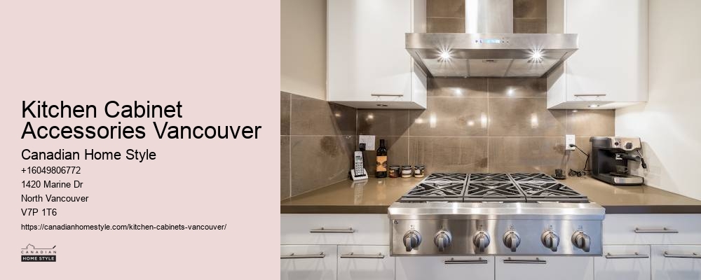 Trendsetting Vancouver kitchen cabinet design