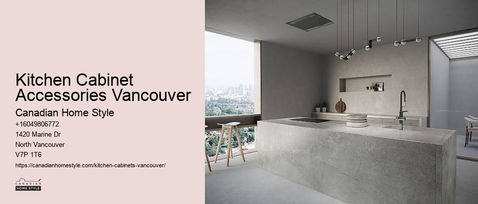 Vancouver custom kitchen cabinet materials