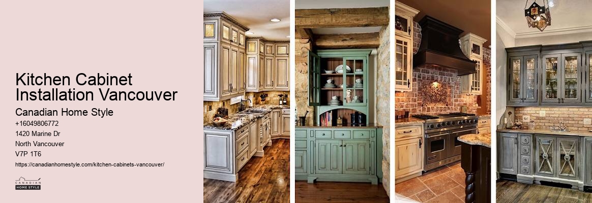 Trusted local kitchen cabinet shops Vancouver