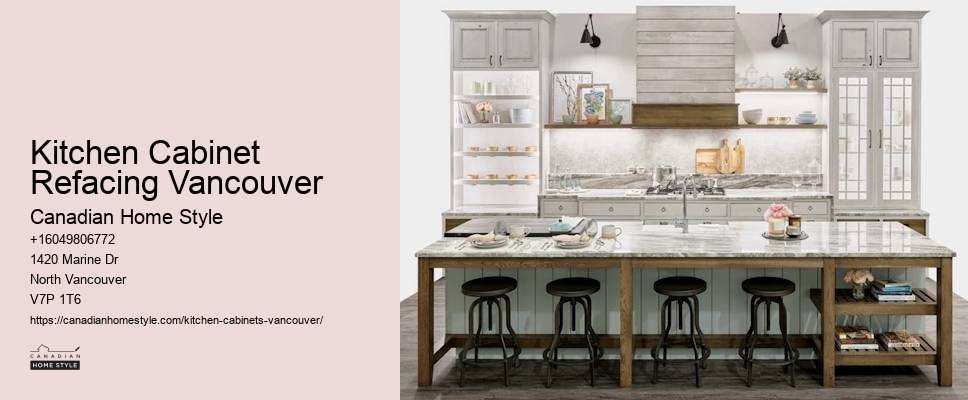 Customized kitchen cabinets Vancouver