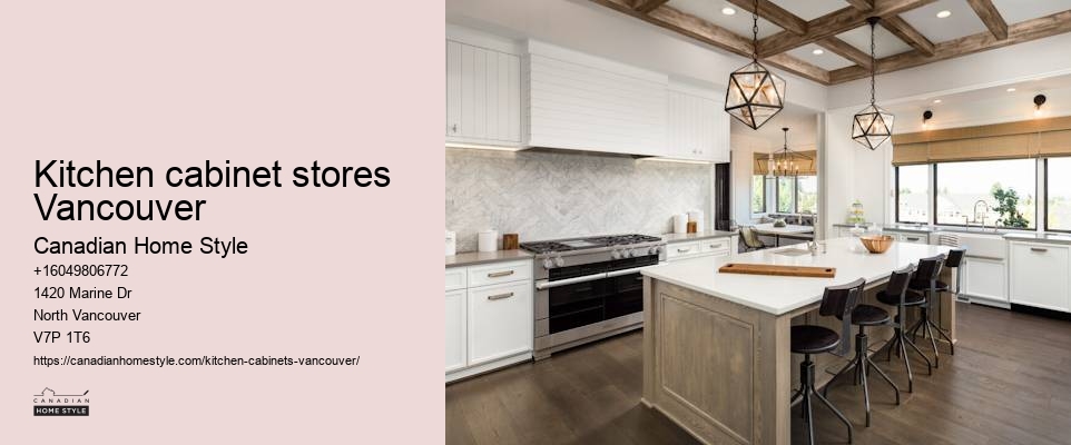 Trendy kitchen cabinet makers Vancouver