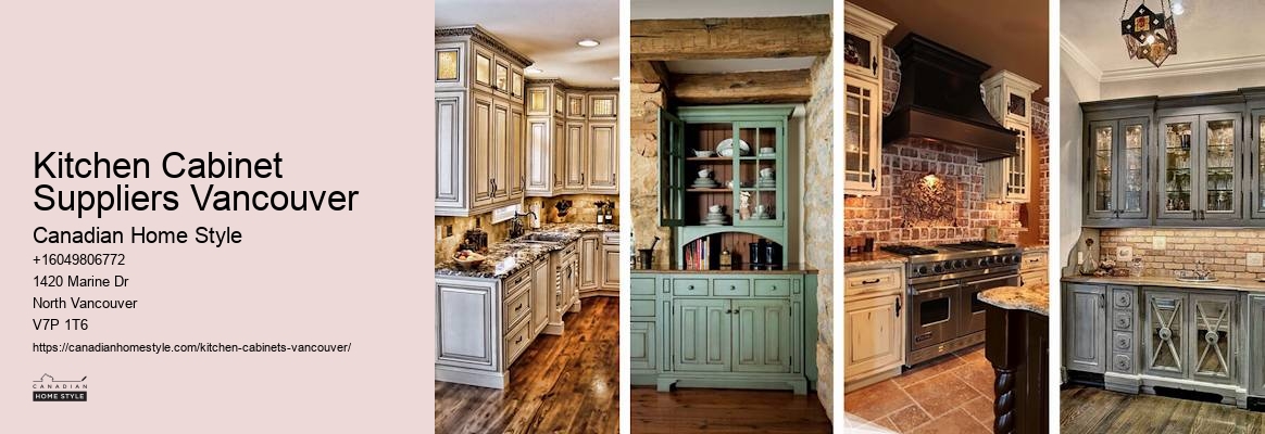 Vancouver custom kitchen cabinet construction
