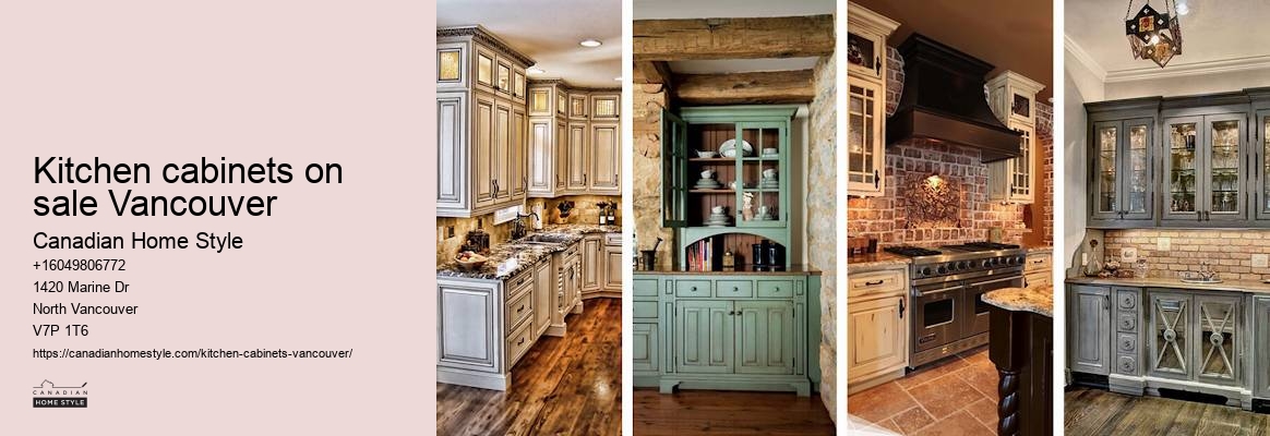 Affordable chic kitchen cabinets Vancouver