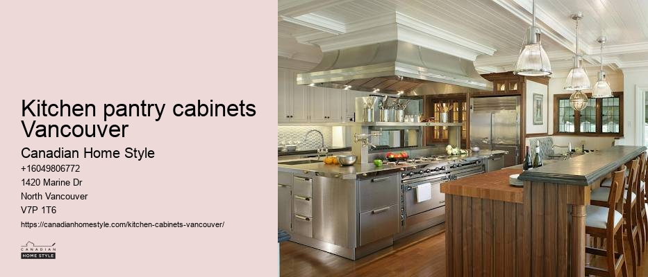Recommended local kitchen cabinet shops Vancouver