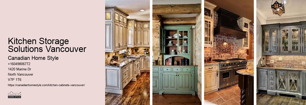 Chic kitchen cabinet designs Vancouver