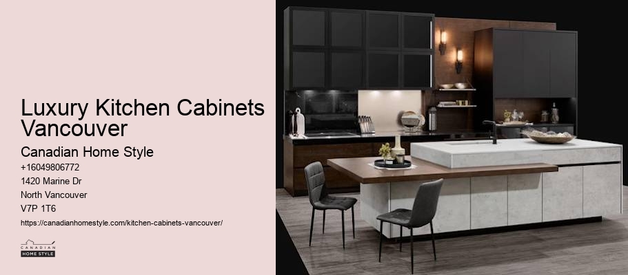 Vancouver kitchen cabinet materials