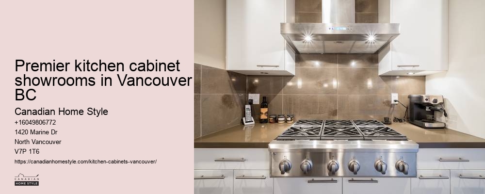 Extensive kitchen cabinet selection Vancouver