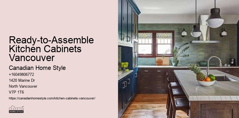 Stylish Kitchen Cabinets Vancouver